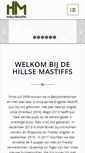 Mobile Screenshot of hillsemastiffs.nl